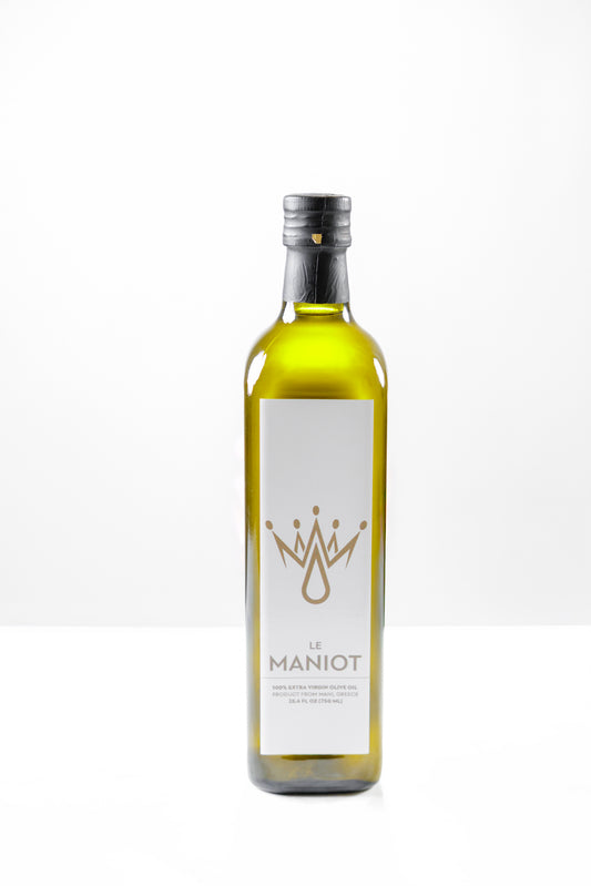 Le Maniot L'Ancêtre Unfiltered Extra Virgin Olive Oil, 750mL