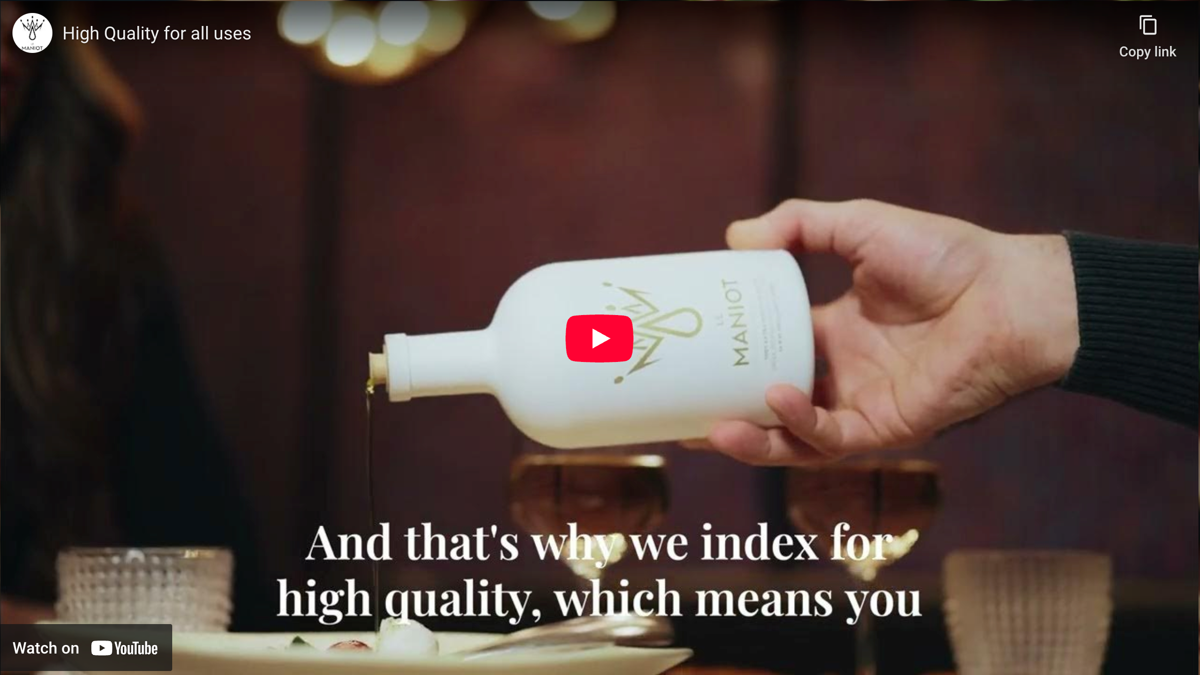 Load video: Olive Oil Myths Unmasked By Le Maniot