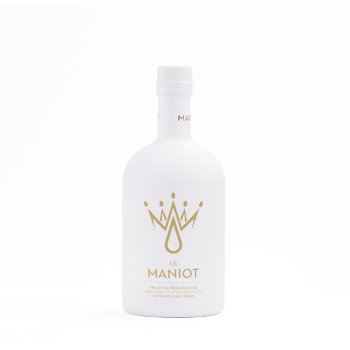 Le Maniot Original Extra Virgin Olive Oil 500mL bottle, Mani Greece